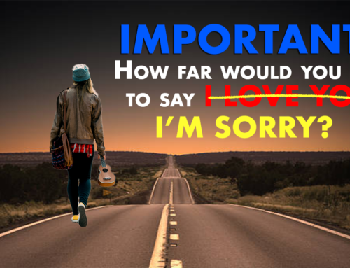 ¿HASTA DÓNDE VIAJARÍAS PARA PEDIR PERDÓN?
